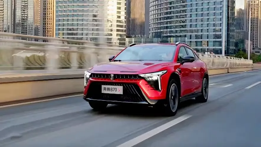 Bestune B70S: il SUV coupé cinese da 265 CV a partire da 31.995 euro