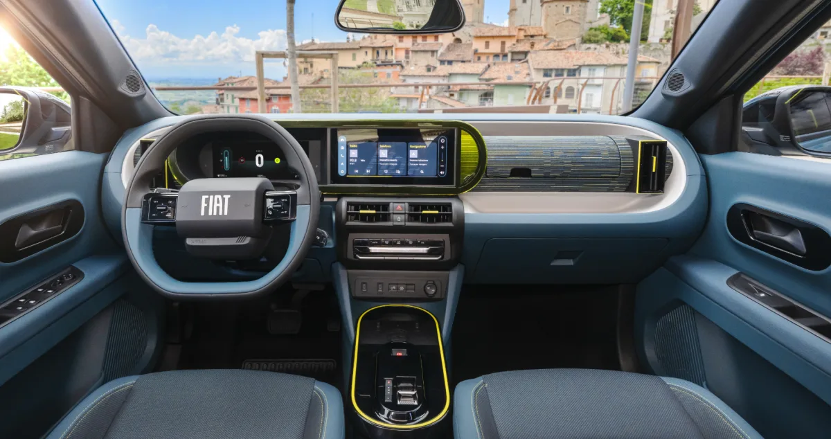 FIAT Grande Panda — Fiat Grande Panda elettrica: batteria da 54 kWh, autonomia verso 400 km