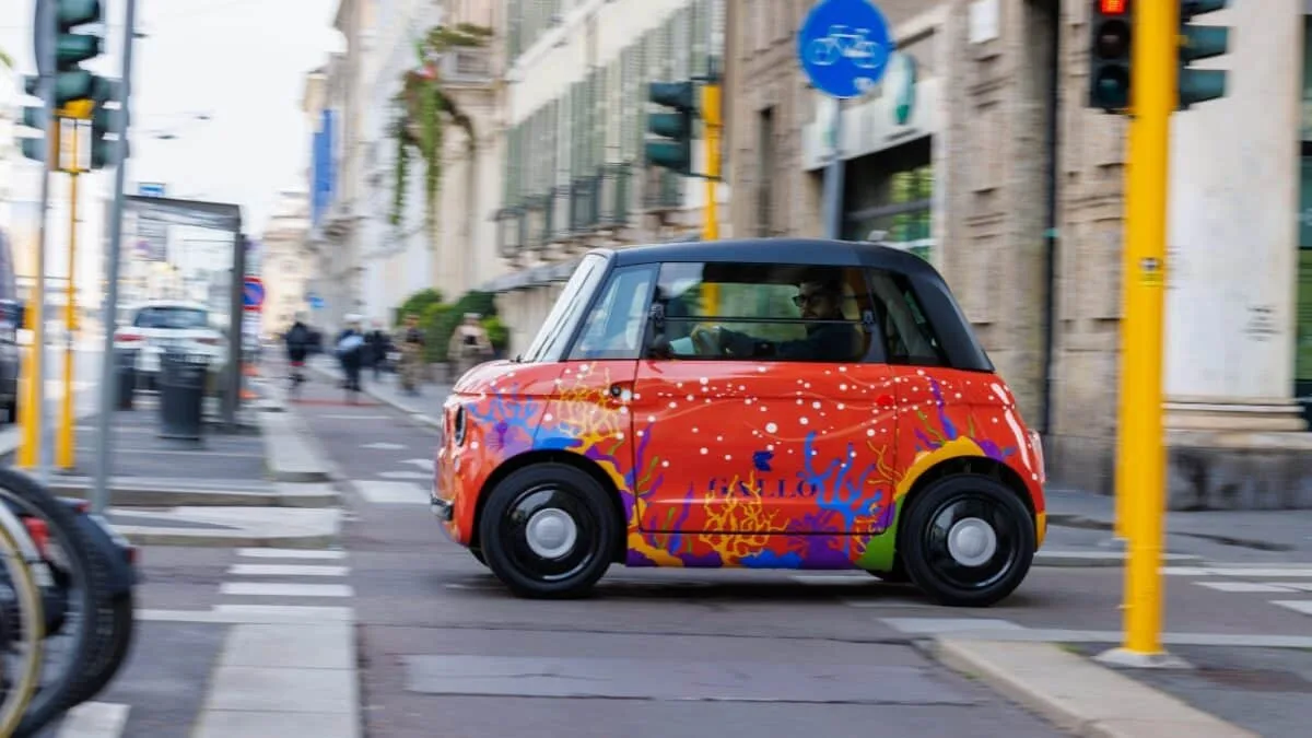 Fiat Topolino Gallo: quattro interpretazioni marine alla Design Week