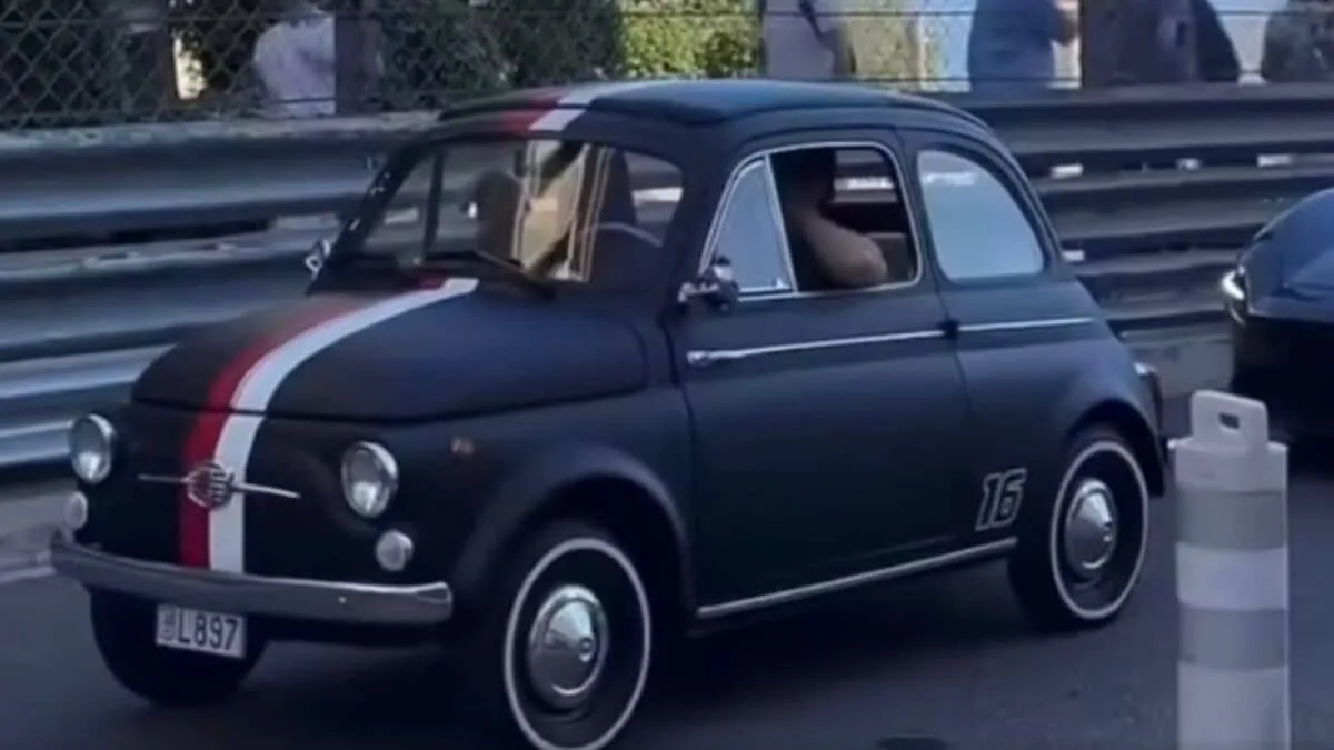 Leclerc e la sua Fiat 500 d'epoca: quando il fascino dei classici vince sulle supercar