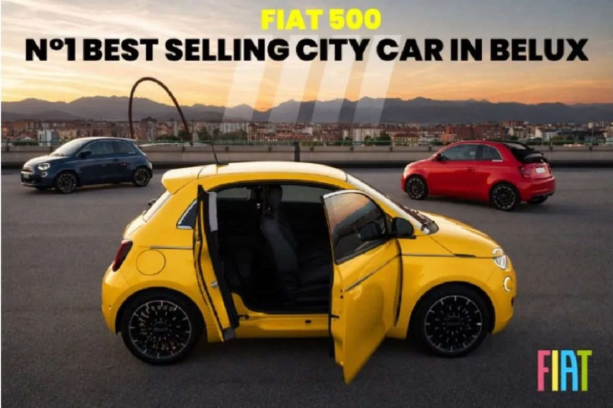 FIAT 500 — Fiat 500 conquista il 26% del mercato delle city car in Belgio e Lussemburgo