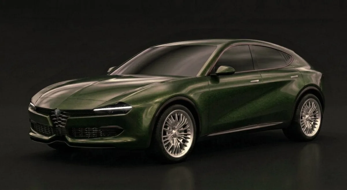 Alfa Romeo C-SUV 2027: il render che anticipa design e piattaforma