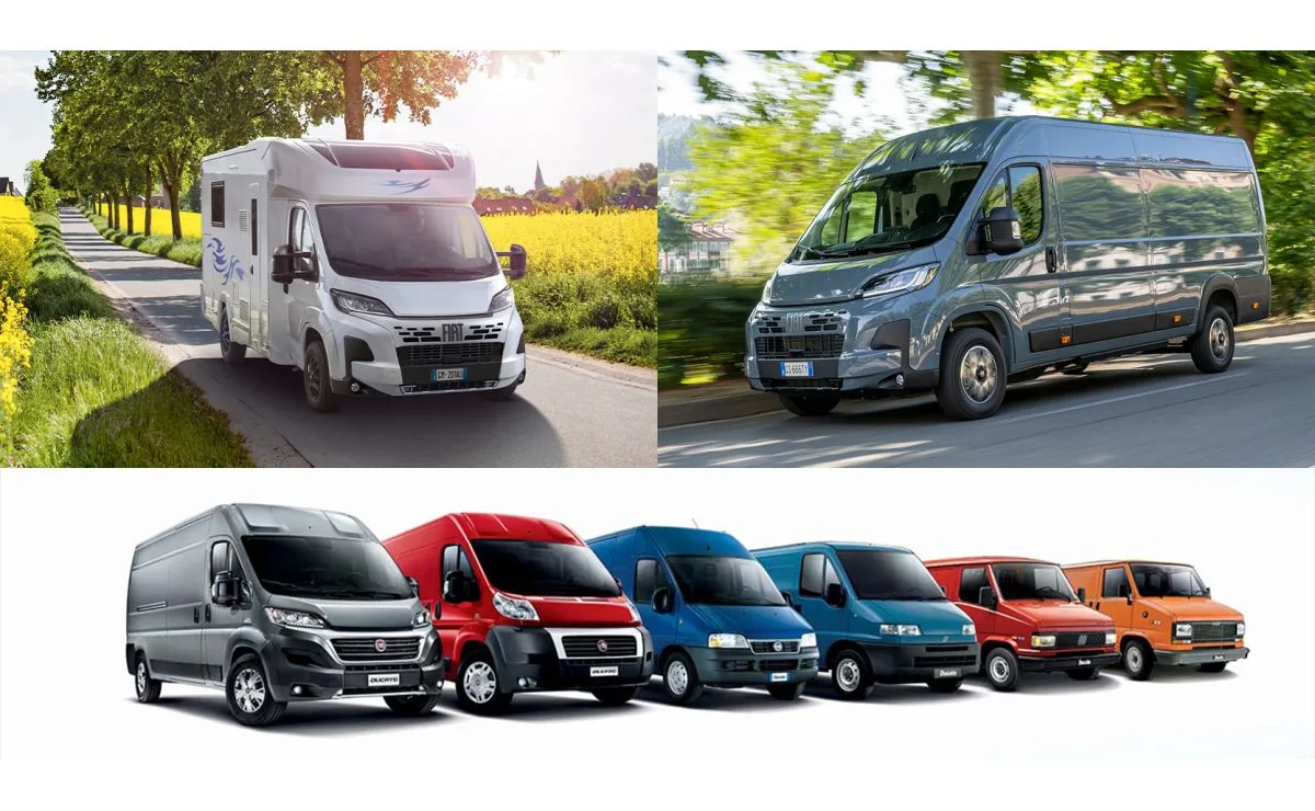 Fiat Ducato, 45 anni di evoluzione: il punto di riferimento tra i commerciali leggeri