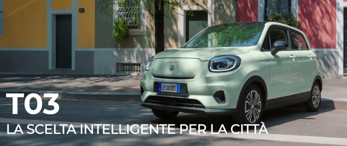 Leapmotor T03: la piccola elettrica a 79 euro al mese fino ad agosto 2026