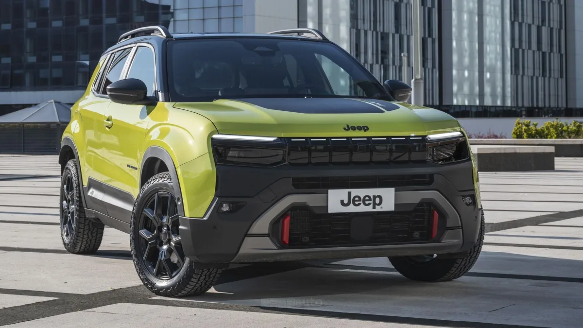 Jeep Avenger restyling: il nuovo look con motorizzazioni ibride ed elettrica